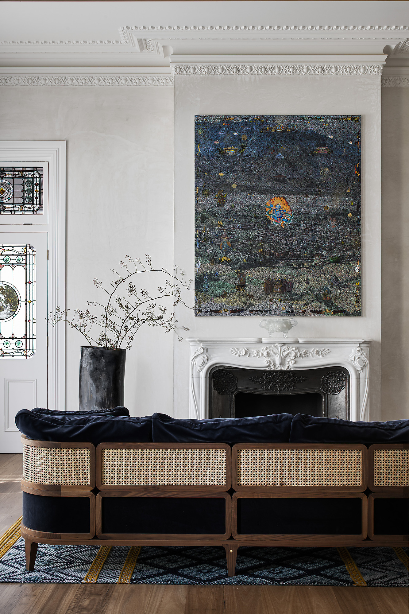 Interior photograph of Netherby House by Tom Blachford